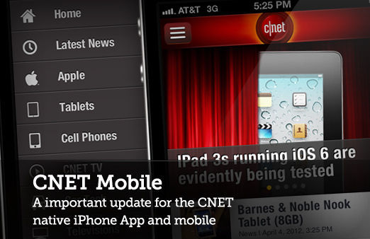 CNET iPhone App / Mobile